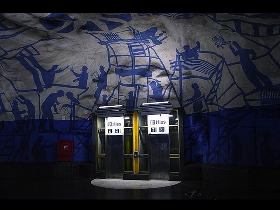 De metro van Stockholm wordt beschouwd als de grootste kunstgalerij ter wereld .