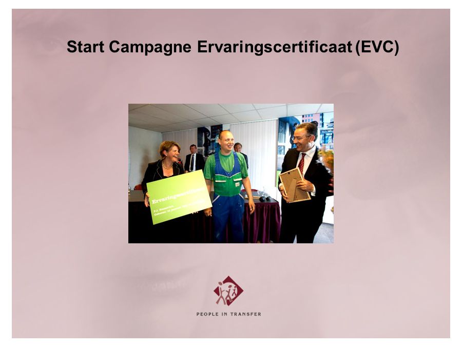 Start Campagne Ervaringscertificaat (EVC)