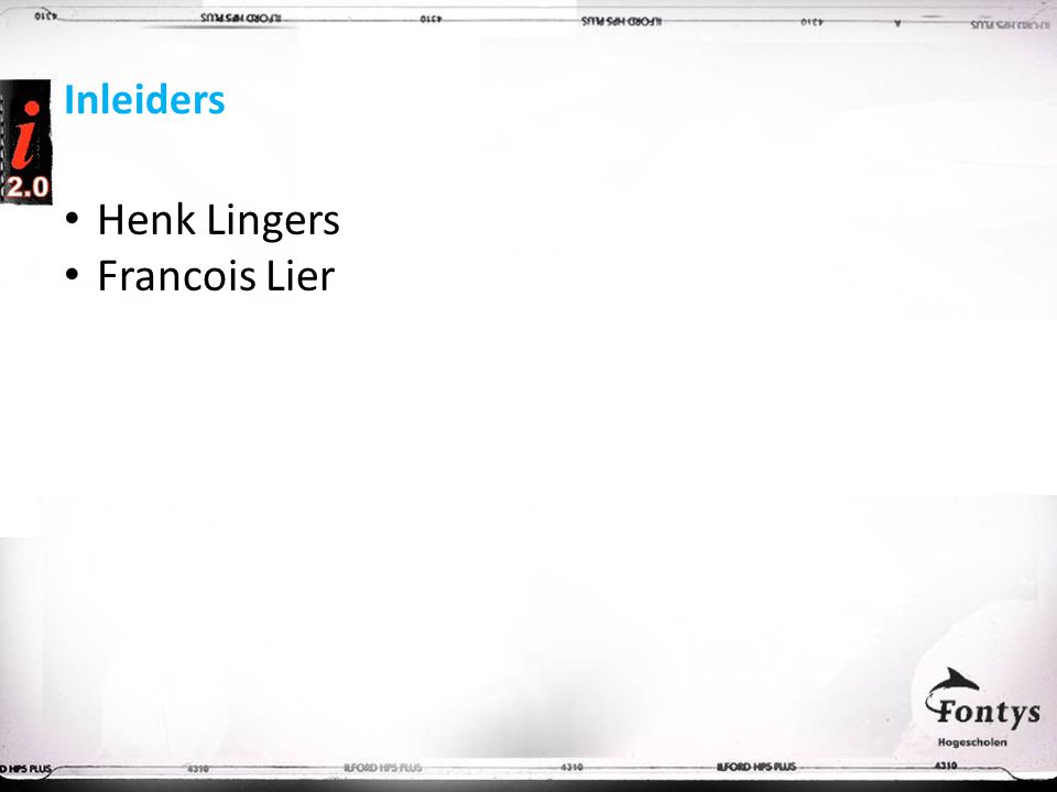 Inleiders Henk Lingers Francois Lier