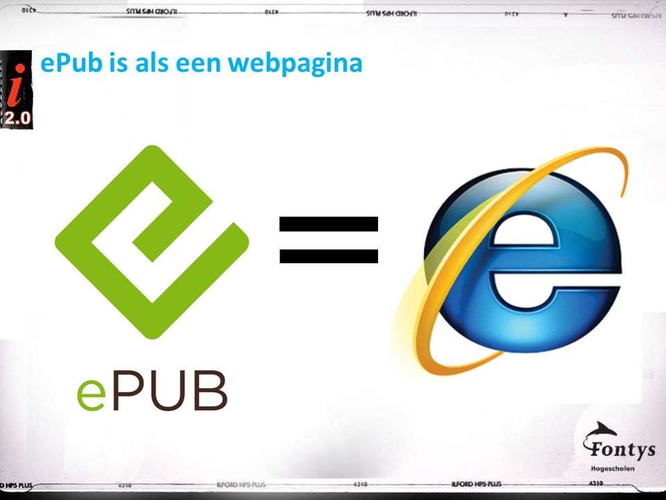ePub is als een webpagina