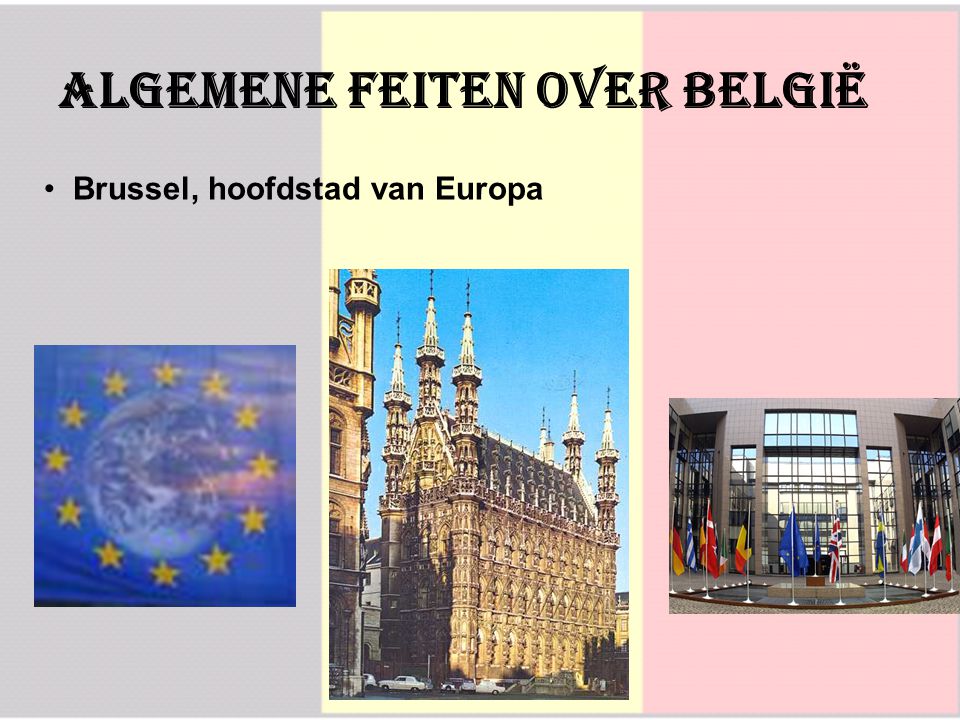 AlgemeNE feiten over België Brussel, hoofdstad van Europa