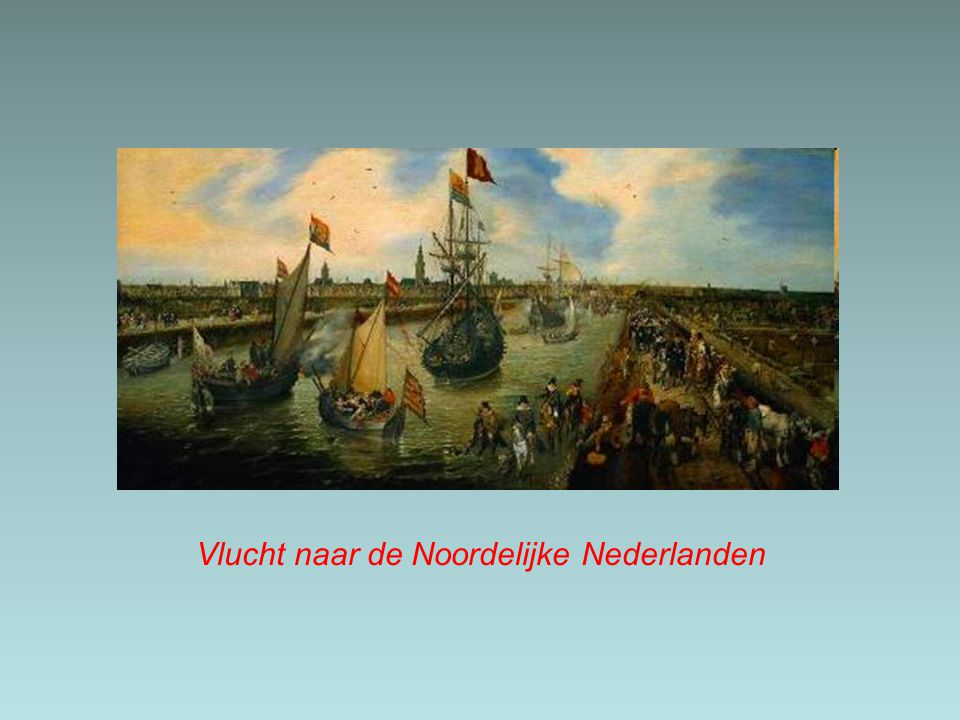 Vlucht naar de Noordelijke Nederlanden