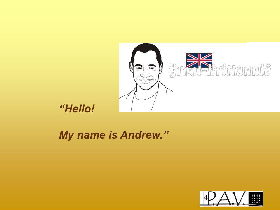 Hello! My name is Andrew.