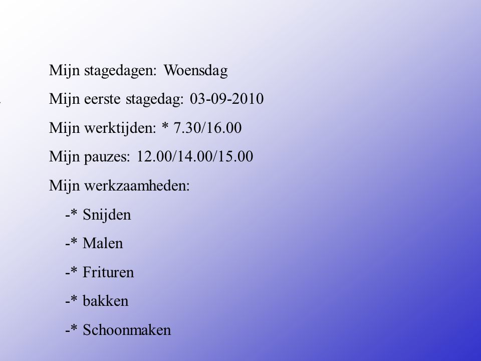 Horica Adres: Het laar 1 Deventer 7414 bj **Wat voor bedrijf is het .