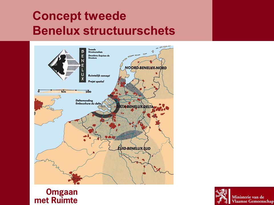 Concept tweede Benelux structuurschets