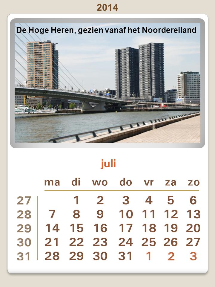 2014 Pinksteren: zondag 8 juni en maandag 9 juni - Vaderdag: zondag15 juni Europoint, gezien vanaf de Nieuwe Maas