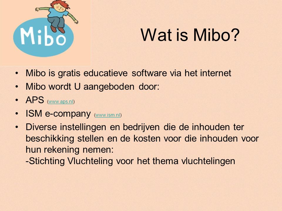 Wat is Mibo.