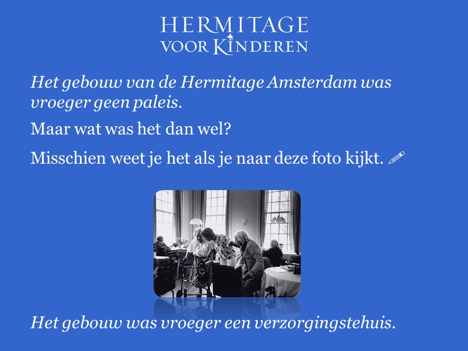 Maar wat was het dan wel. Het gebouw van de Hermitage Amsterdam was vroeger geen paleis.