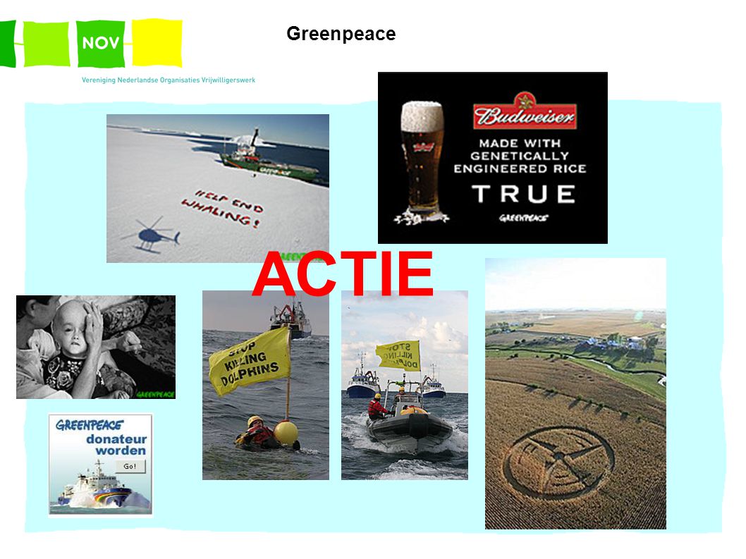 ACTIE Greenpeace