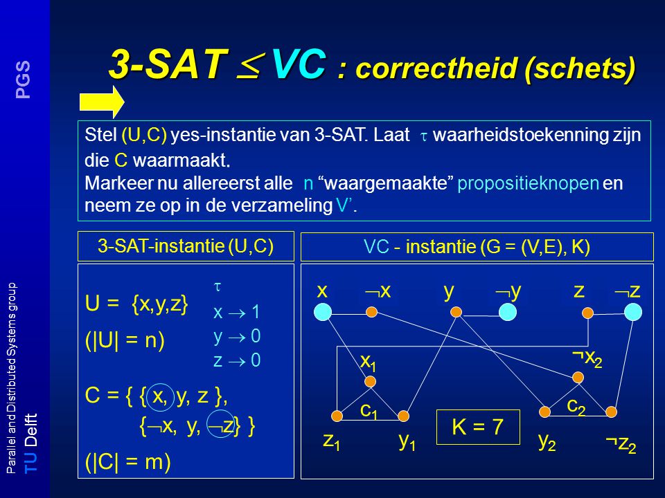 T U Delft Parallel And Distributed Systems Group Pgs Fundamentele Informatica In31 College 3 Cees Witteveen Ppt Download